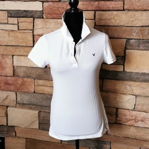 AMERICAN EAGLE Golf Shirt size large